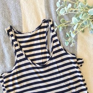 J crew racer back tank